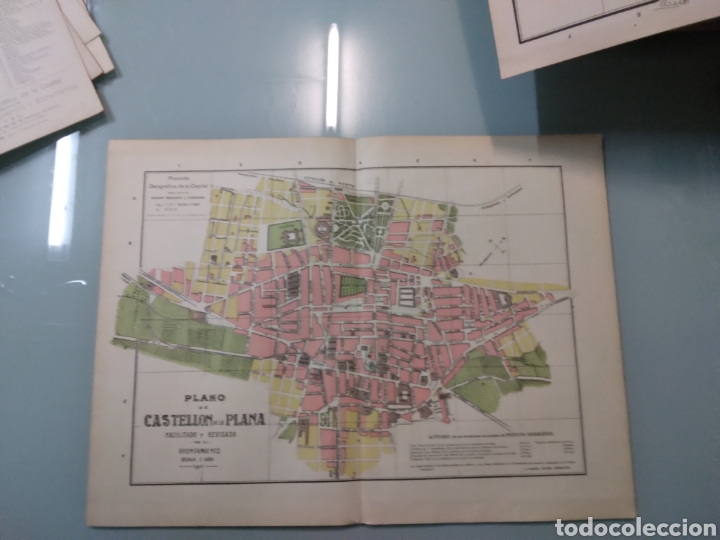 Mapas contempor&aacute;neos: Plano ciudad de Castell&oacute;n de la plana, Alberto Martin