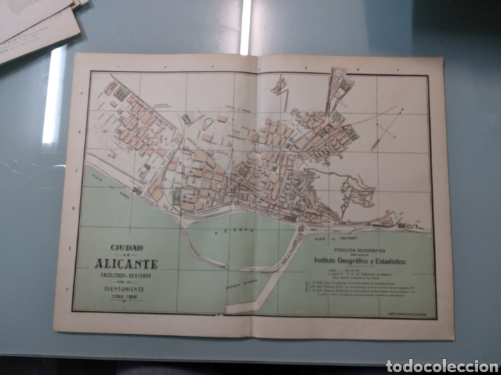 Mapas contempor&aacute;neos: Plano ciudad Alicante, Alberto Martin