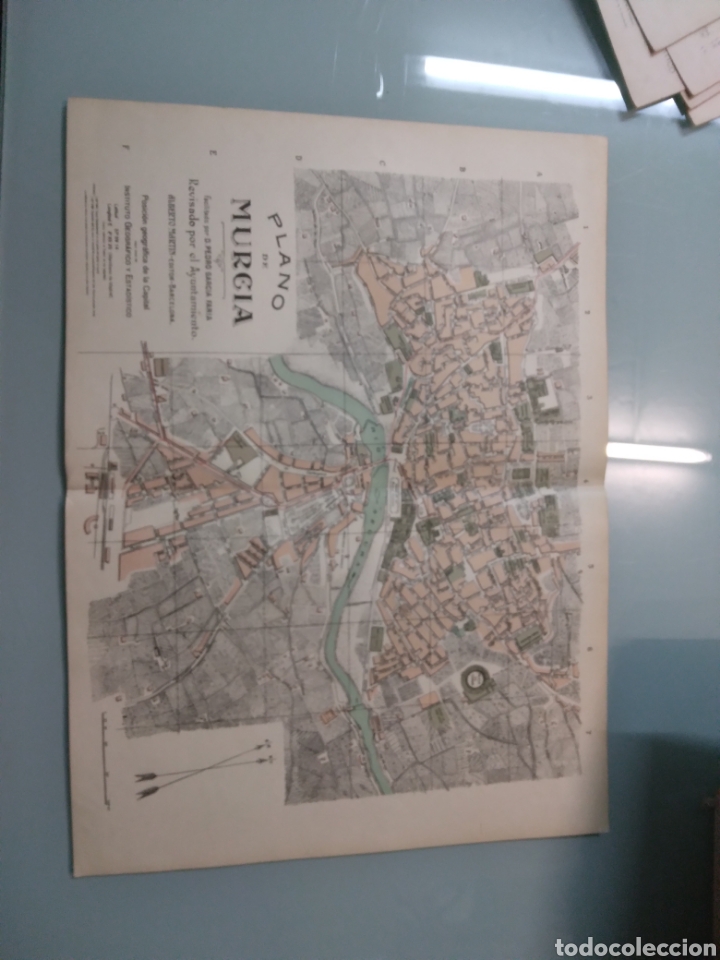 Mapas contempor&aacute;neos: Plano ciudad de Murcia, Alberto Martin