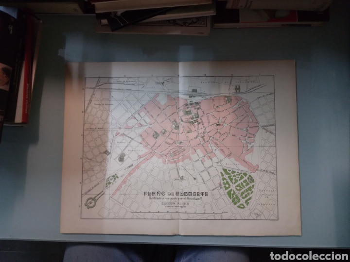 Zeitgen&ouml;ssische Karten: Plano ciudad de Albacete, Alberto Martin Ed