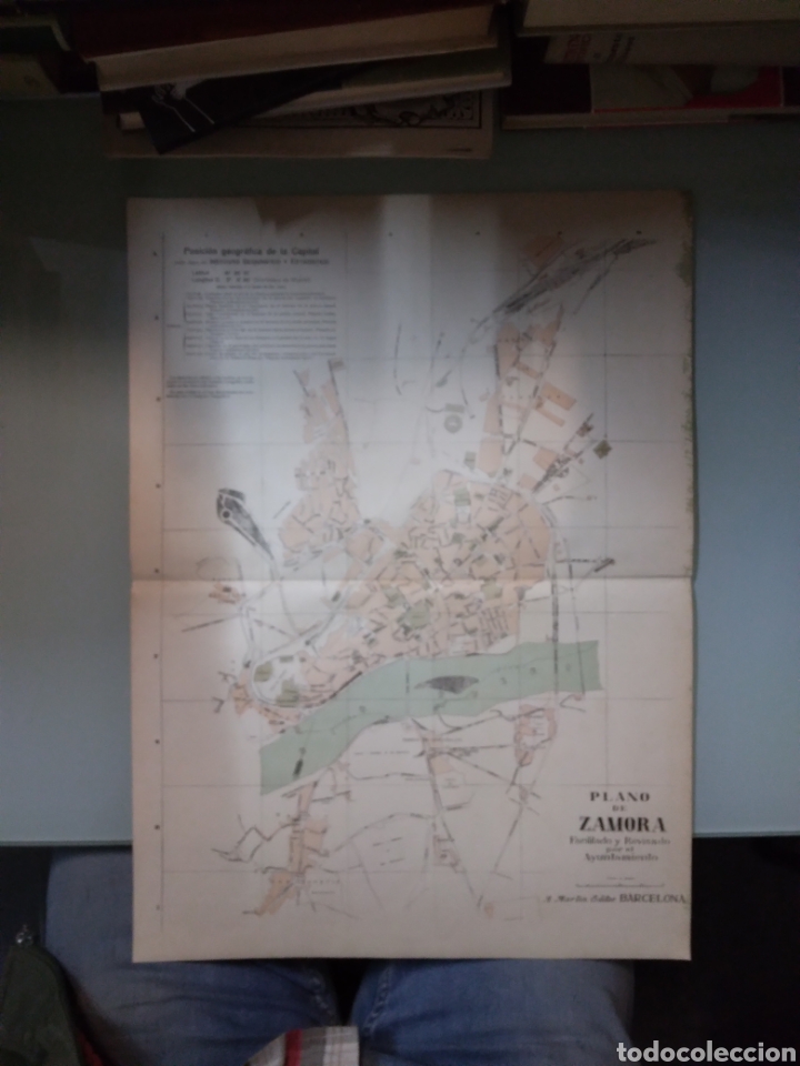 Zeitgen&ouml;ssische Karten: Plano ciudad de Zamora,Alberto Martin Editor
