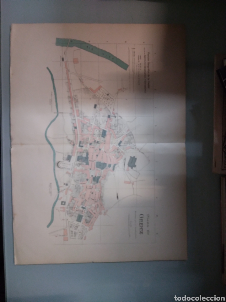 Zeitgen&ouml;ssische Karten: Plano ciudad Orense, Alberto Martin Editor