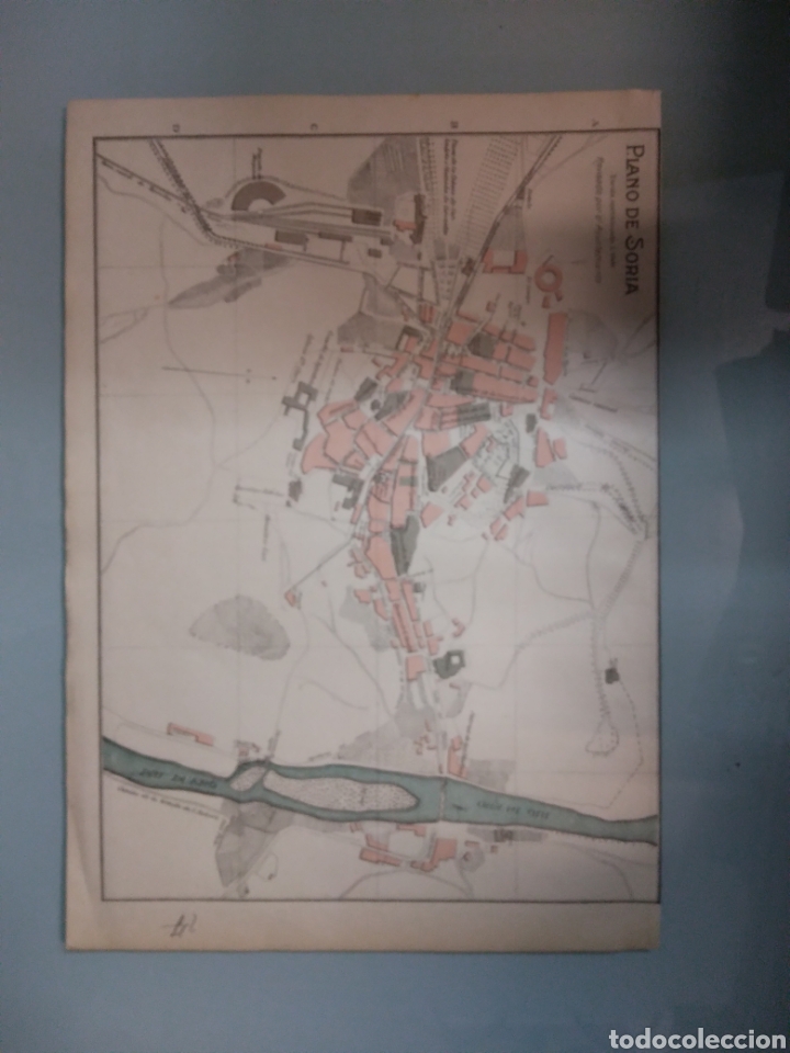 Zeitgen&ouml;ssische Karten: Plano ciudad de Soria, Alberto Martin