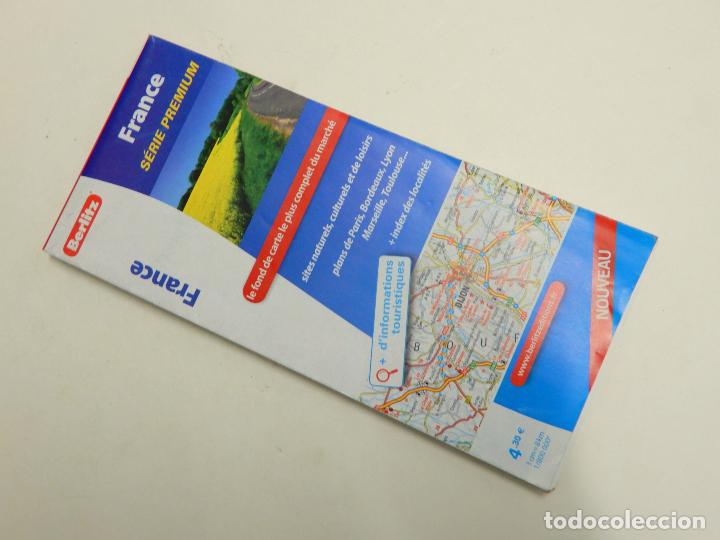Mapas contempor&aacute;neos: MAPA DE CARRETERAS FRANCIA BERLITZ - Foto 2