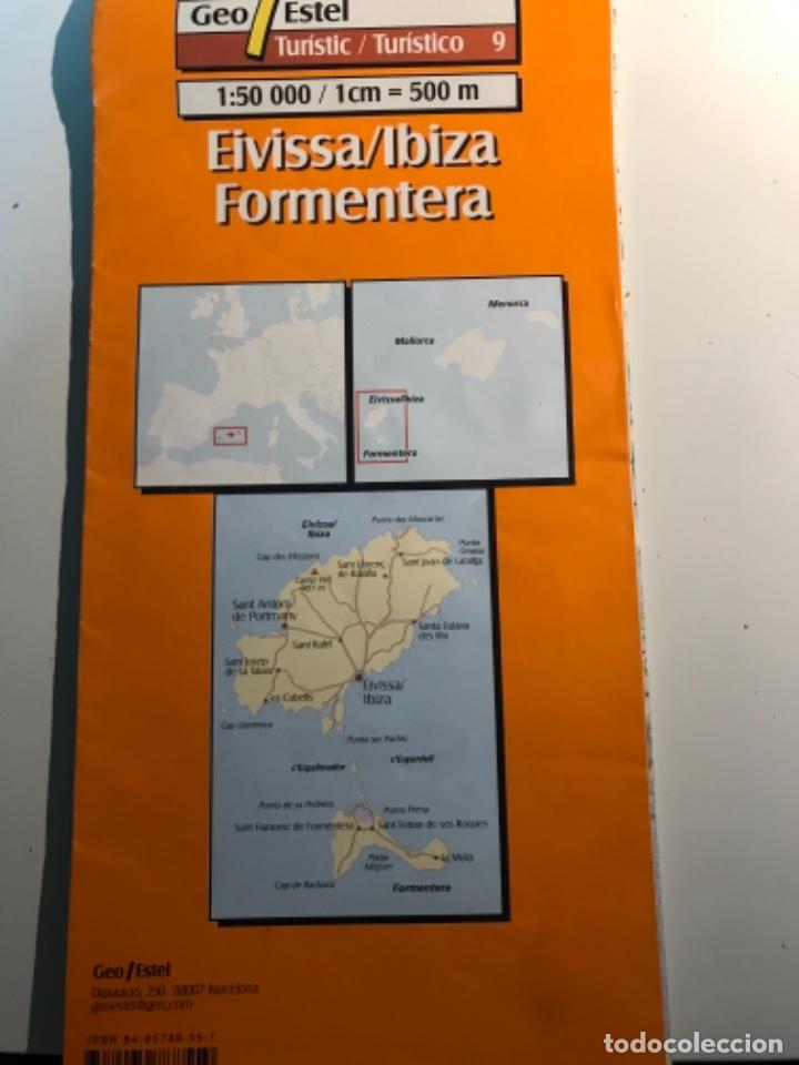 Mapas contempor&aacute;neos: Mapa Eivissa Ibiza Formentera. Geo Estel - Foto 1