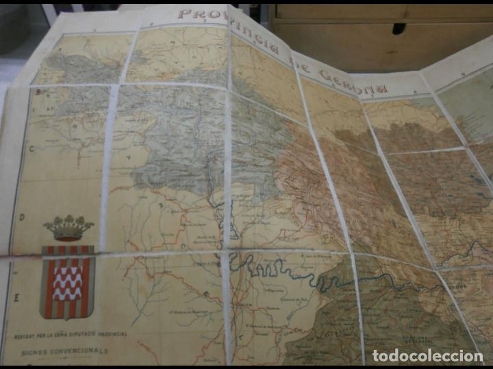 Mapas contempor&aacute;neos: Mapa de la Provincia de Gerona - Foto 2