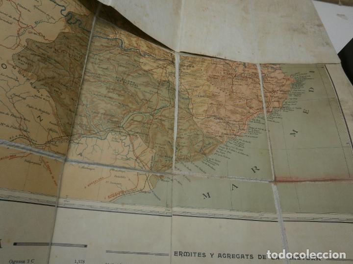 Mapas contempor&aacute;neos: Mapa de la Provincia de Gerona - Foto 3