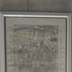 Mapas contemporáneos: PLANO ANTIGUO VILLA MADRID CORTE REYES CATOLICOS FACSÍMIL EJERCITO. Lote 346546463