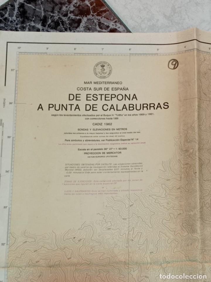 Mapas contempor&aacute;neos: ANTIGUO MAPA DE LA MARINA - Foto 2