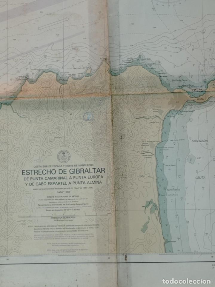 Mapas contempor&aacute;neos: ANTIGUO MAPA DE LA MARINA - Foto 2