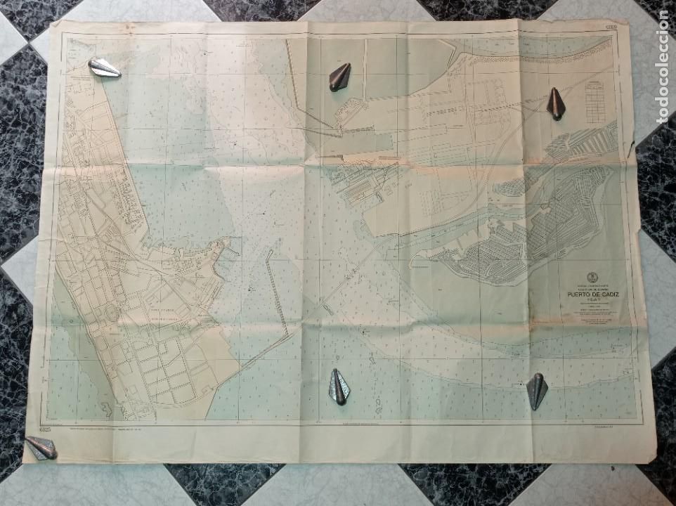 Mapas contempor&aacute;neos: ANTIGUO MAPA DE LA MARINA - Foto 1