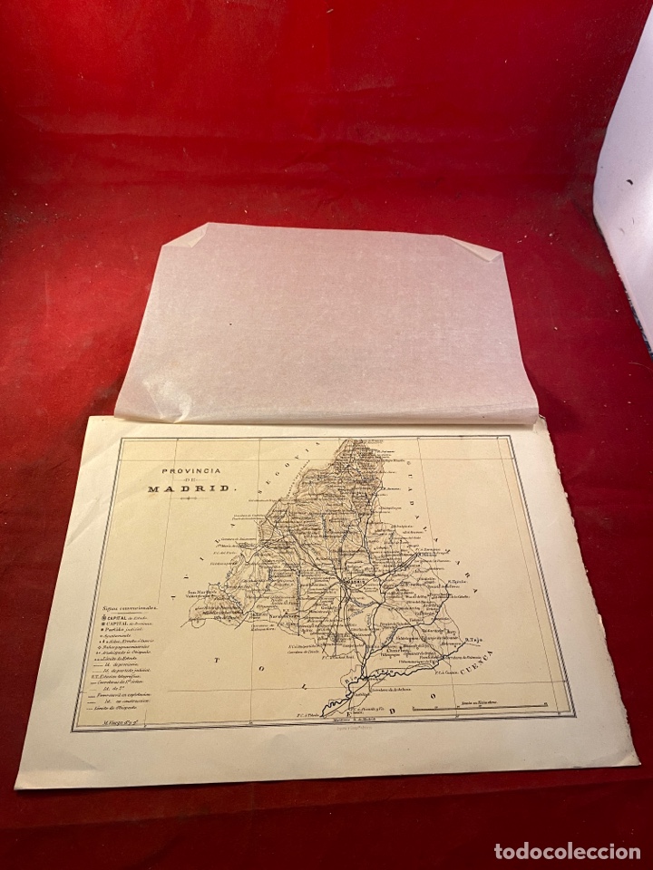 Mapas contempor&acirc;neos: Provincia de Madrid