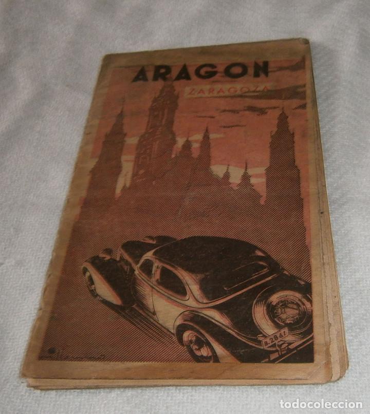 Mapas contempor&acirc;neos: Aragon - Zaragoza - Mapa antiguo