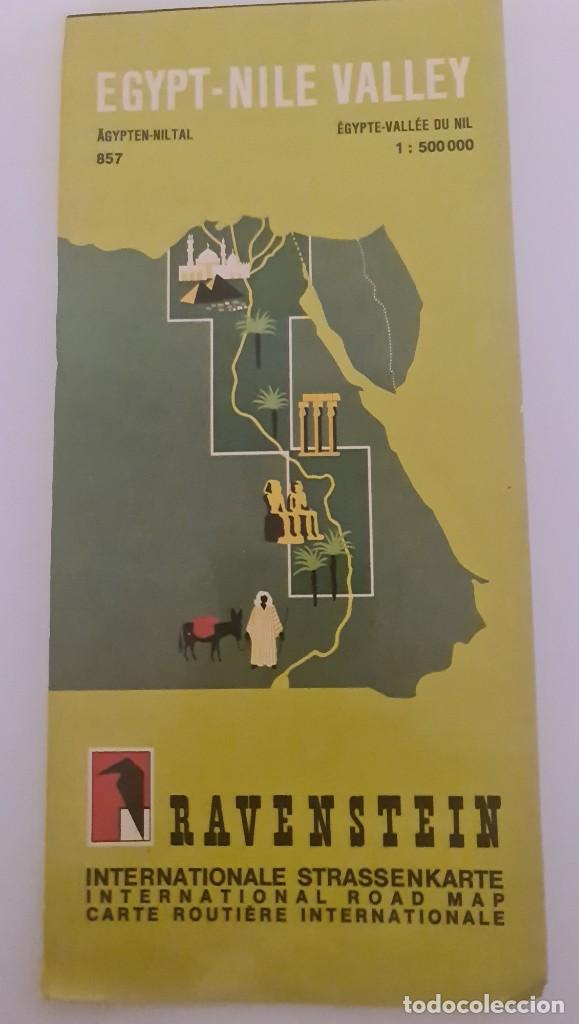 Mapas contempor&aacute;neos: Mapa valle del Nilo. Egipto. El Cairo. Ravenstein - Foto 1