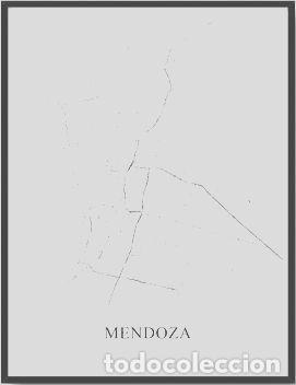 Mapas contempor&acirc;neos: mapa ciudad de mendoza