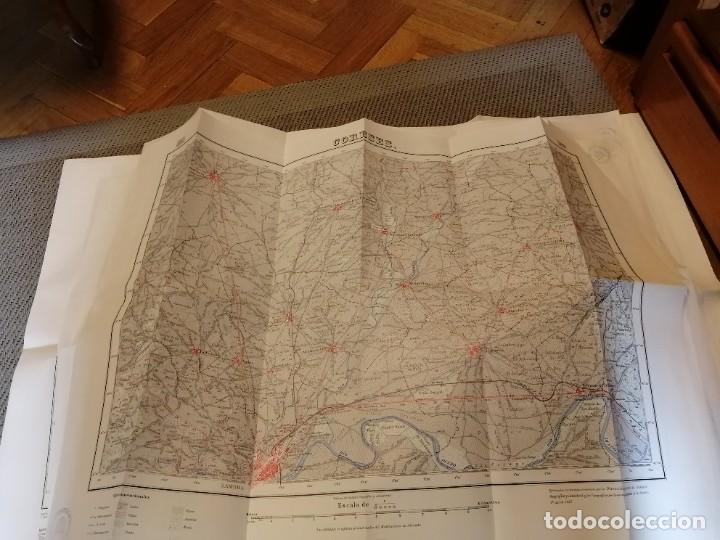 Mapas contempor&acirc;neos: Mapa Topogr&aacute;fico Nacional 1:50.000 CORESES (ZAMORA) 369 1&ordf; Edic. 1927