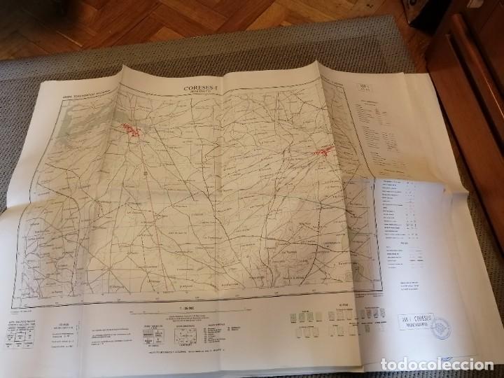 Mapas contempor&acirc;neos: Mapa Topogr&aacute;fico Nacional 1:25.000 369 CORESES MONTAMANARTA (ZAMORA)