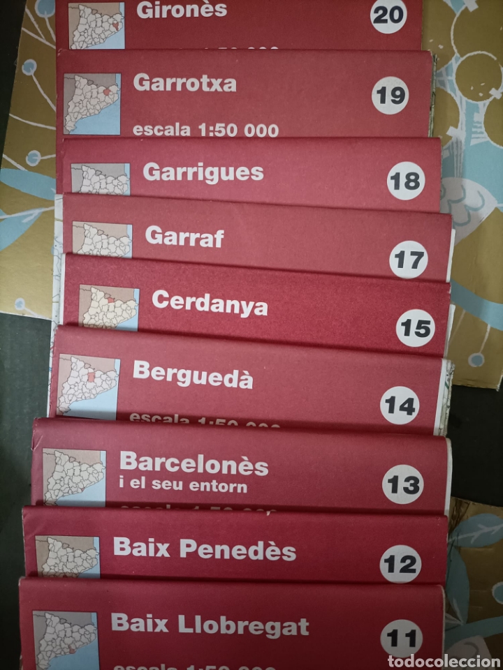 Mapas contempor&aacute;neos: Colecci&oacute;n Mapas comarcales de Catalu&ntilde;a - Foto 2