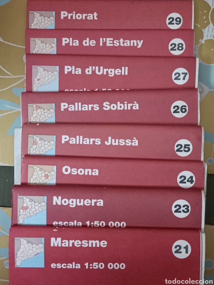Mapas contempor&aacute;neos: Colecci&oacute;n Mapas comarcales de Catalu&ntilde;a - Foto 3