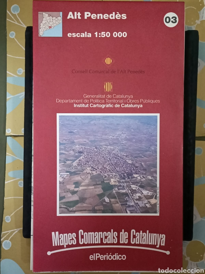 Mapas contempor&aacute;neos: Colecci&oacute;n Mapas comarcales de Catalu&ntilde;a - Foto 28