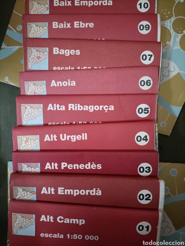 Mapas contempor&aacute;neos: Colecci&oacute;n Mapas comarcales de Catalu&ntilde;a - Foto 1
