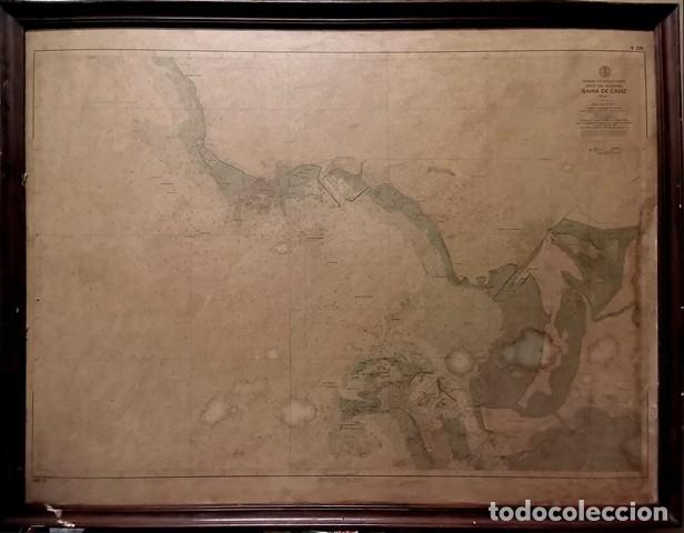 Mapas contempor&acirc;neos: MAPA TOPOGRAFICO DE BAHIA DE CADIZ ENMARCADO. ESCALA 1: 25.000 (36&ordm; 35&acute; 15&acute;&acute;) - CUADRO-540