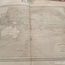 Mapas contemporáneos: MAPA DE OCEANÍA LUIS TASSO EDITOR. Lote 329632673