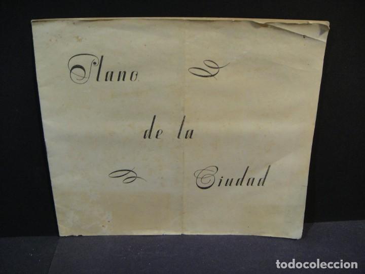 Mapas contempor&acirc;neos: plano de la ciudad de barcelona