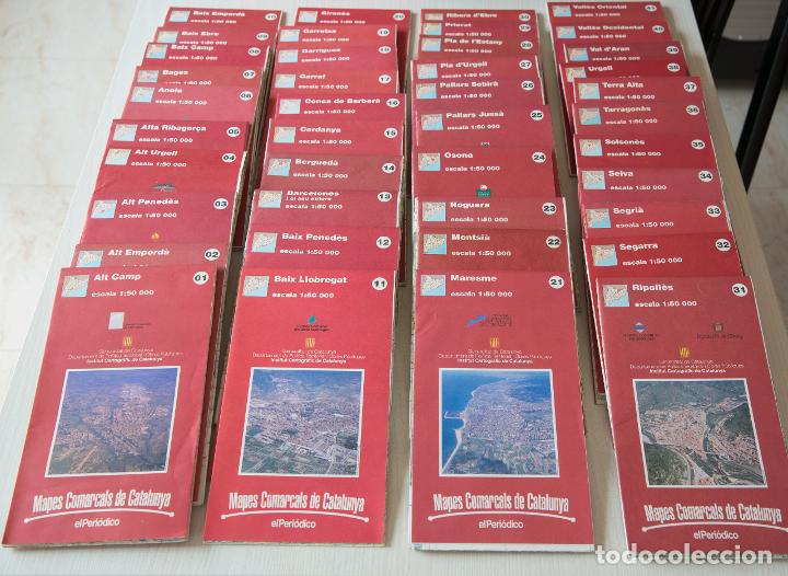 Mapas contempor&aacute;neos: Col&middot;lecci&oacute; de Mapes Comarcals de Catalunya - Foto 4