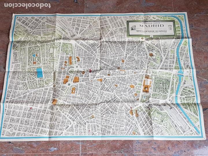 Mapas contempor&acirc;neos: PERSPECTIVA DEL CENTRO DE MADRID DESDE EL NOROESTE - BANCO EXTERIOR DE ESPA&Ntilde;A - 1960