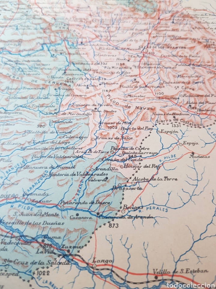 Mapas contempor&aacute;neos: MAPA DE BURGOS A&Ntilde;O 1902 35 X 46 CMS - Foto 3