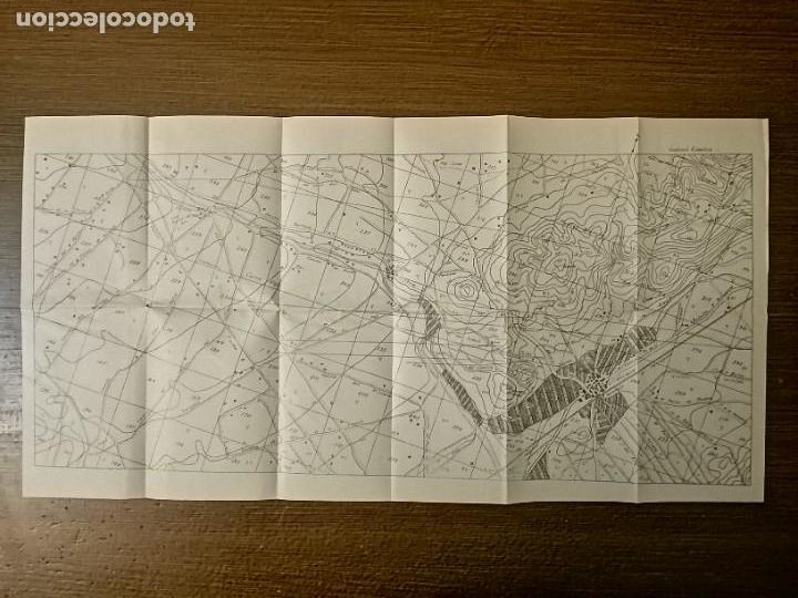 Zeitgen&ouml;ssische Karten: MAPA,, ZONA ULLDECONA, TARRAGONA A CASTELLON-POSICIONES MILITARES,VER FOTOS