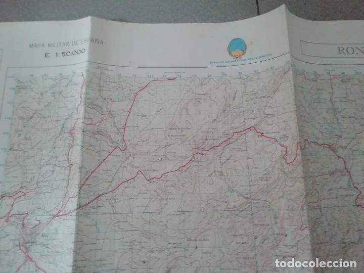 Mapas contempor&aacute;neos: Mapa del servicio geogr&aacute;fico del ej&eacute;rcito de Ronda a&ntilde;o 1985 - Foto 2