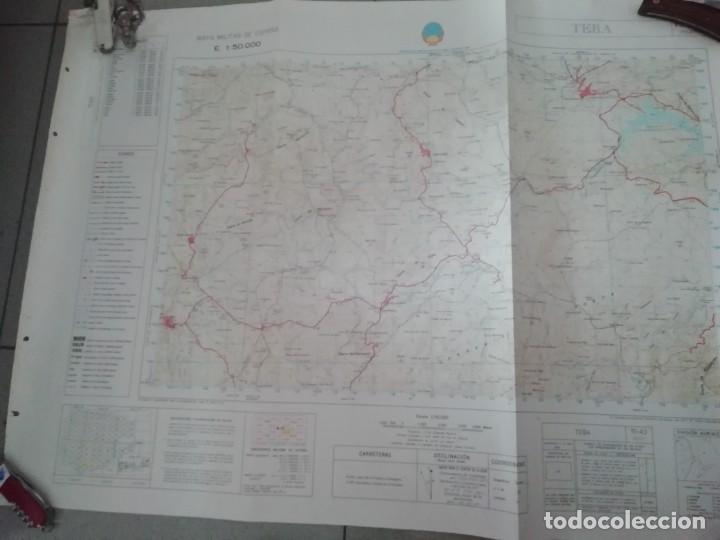 Mapas contempor&aacute;neos: Mapa servicio geogr&aacute;fico del ej&eacute;rcito. Teba, M&aacute;laga 1980 - Foto 5