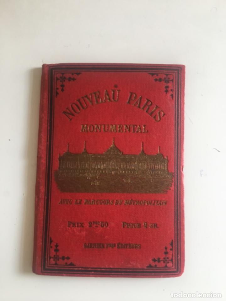 Mapas contempor&aacute;neos: GUIA PARIS MONUMENTAL MAPA ED GARNIER - Foto 1