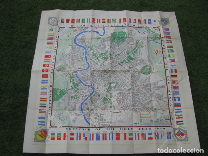 Mapas contempor&aacute;neos: PLANO - MAPA DE ROMA - A&Ntilde;O 1950.