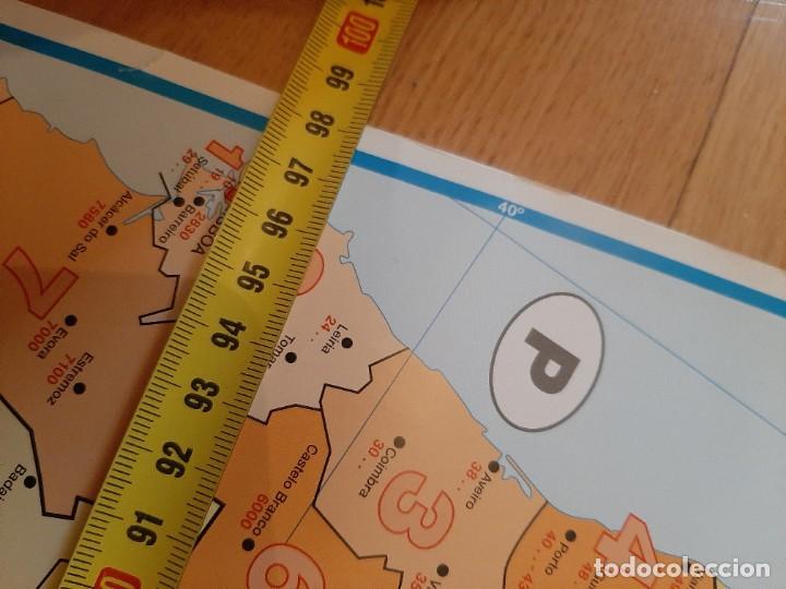 Mapas contempor&aacute;neos: Mapa /plano enorme de empresa naviera - Foto 3