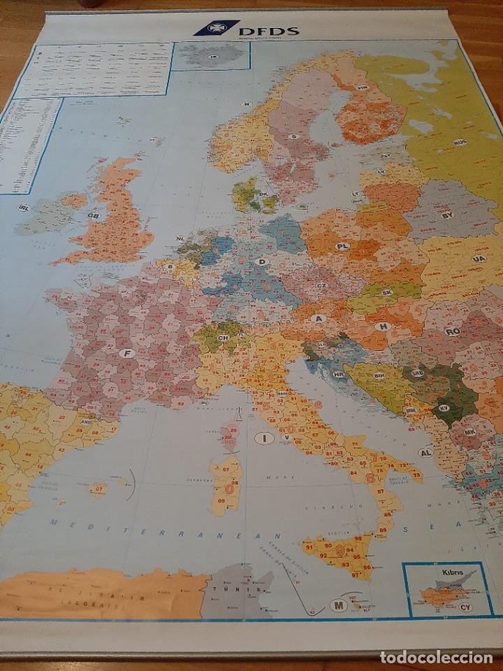 Mapas contempor&aacute;neos: Mapa /plano enorme de empresa naviera - Foto 8