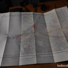 Mapas contemporáneos: ANTIGUO MAPA SANLUCAR BARRAMEDA INSTITUTO GEOGRAFICO CATASTRAL 1955-1981. Lote 341494143