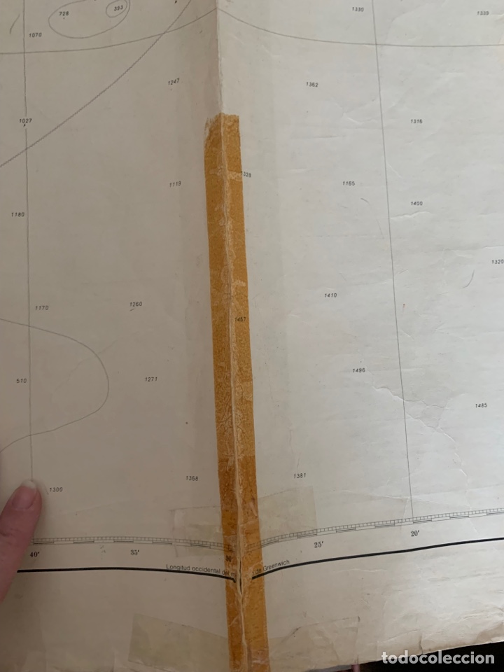 Mapas contempor&aacute;neos: Mapa 1979 de Punta Carnero a cabo Sacratif - Foto 3