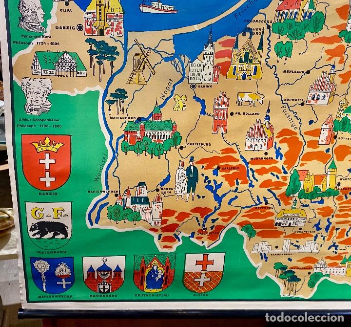Mapas contempor&aacute;neos: Mapa alem&aacute;n Ostprufzen und Danzig - Foto 5