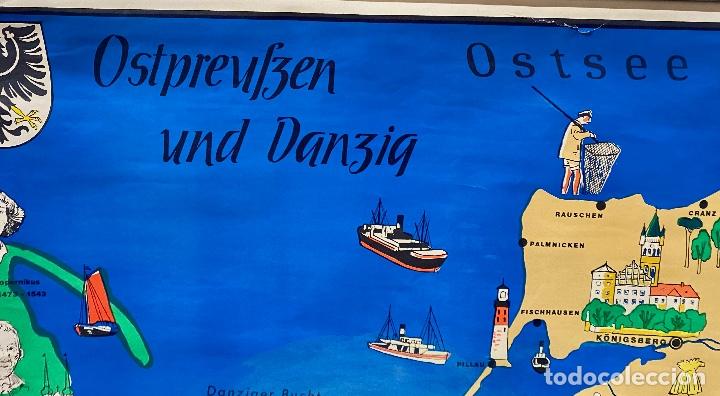 Mapas contempor&aacute;neos: Mapa alem&aacute;n Ostprufzen und Danzig - Foto 6