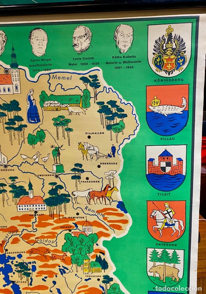 Mapas contempor&aacute;neos: Mapa alem&aacute;n Ostprufzen und Danzig - Foto 8