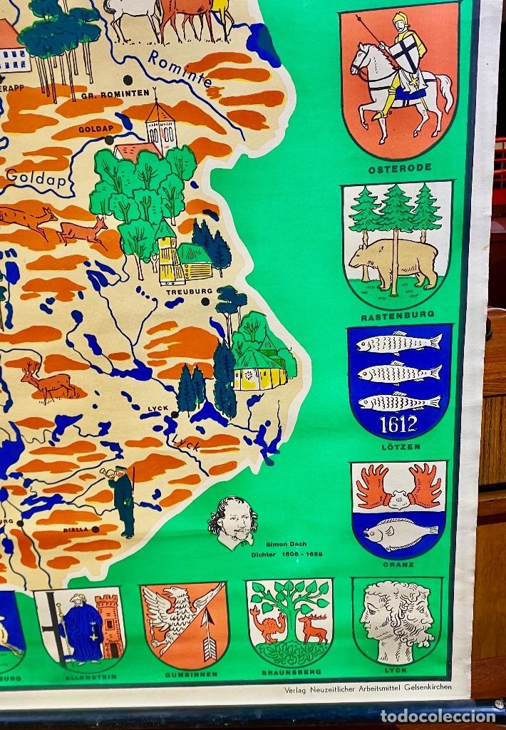 Mapas contempor&aacute;neos: Mapa alem&aacute;n Ostprufzen und Danzig - Foto 9