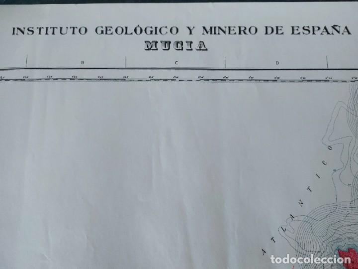 Mapas contempor&aacute;neos: MAPA GEOLOGICO DE MUGIA - Foto 2