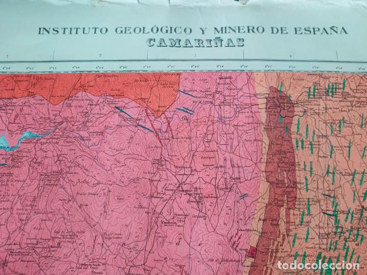 Mapas contempor&aacute;neos: MAPA GEOLOGICO CAMARI&Ntilde;AS - Foto 2