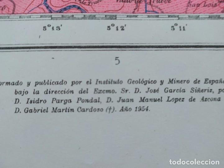 Mapas contempor&aacute;neos: MAPA GEOLOGICO CAMARI&Ntilde;AS - Foto 7