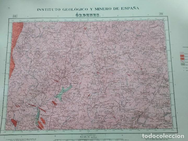 Mapas contempor&aacute;neos: Mapa geologico Ordenes - Foto 1