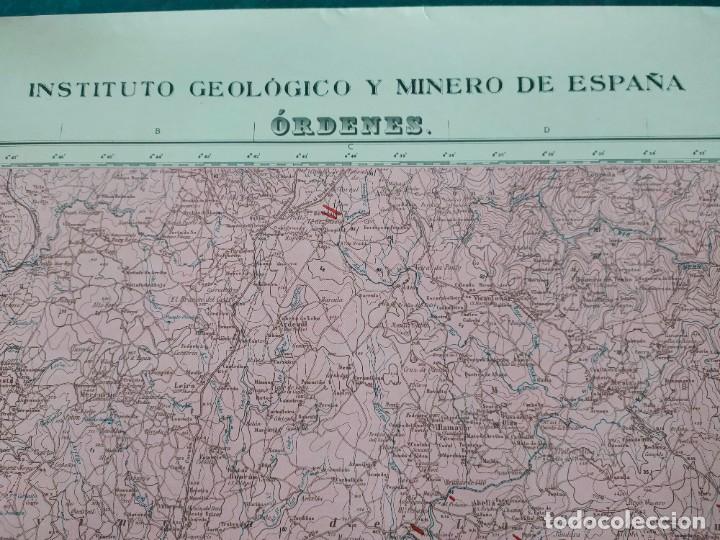 Mapas contempor&aacute;neos: Mapa geologico Ordenes - Foto 2