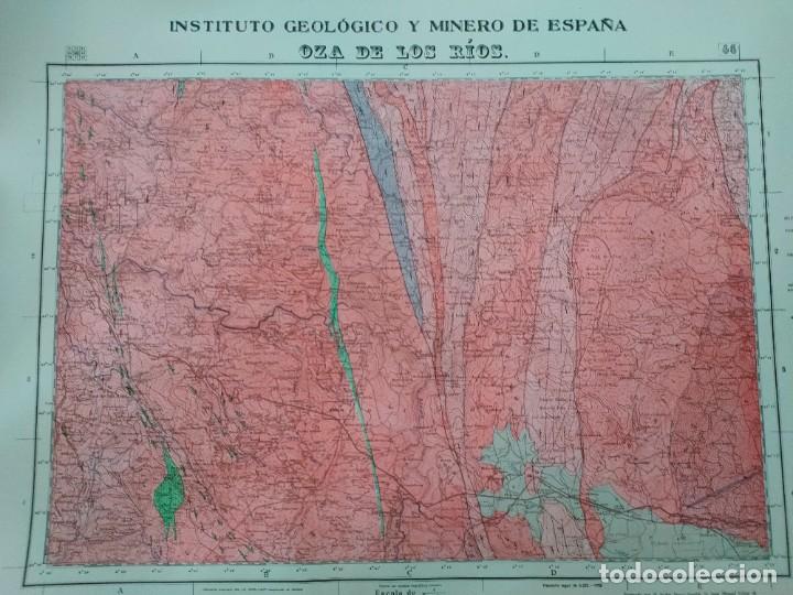 Mapas contempor&aacute;neos: MAPA GEOLOGICO ORZA DE LOS RIOS - Foto 1